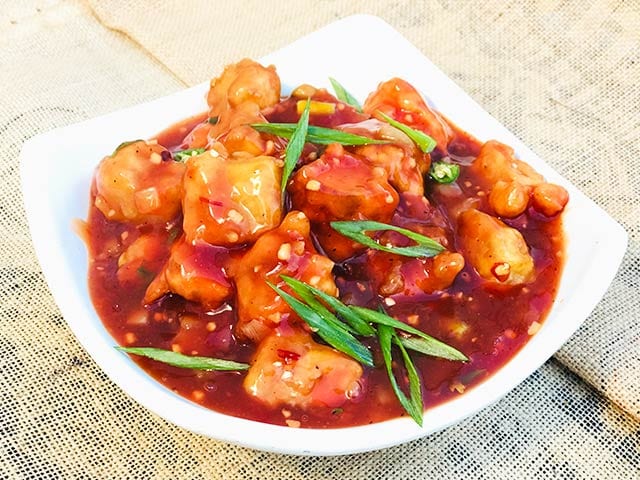 Chili Paneer.