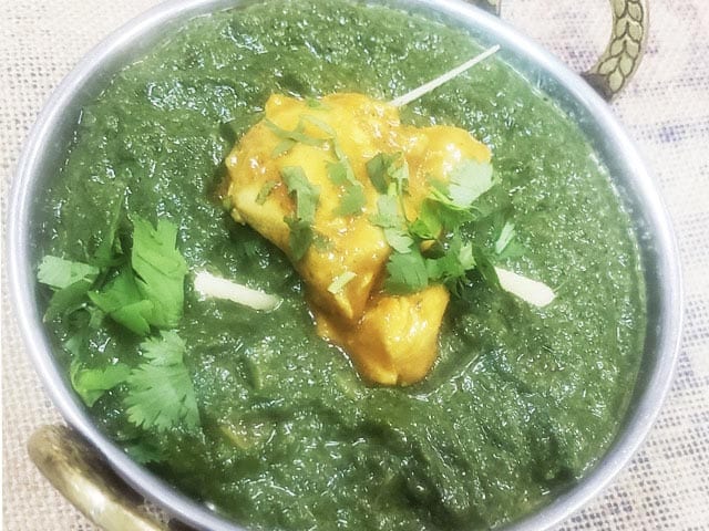 Chicken Saag.