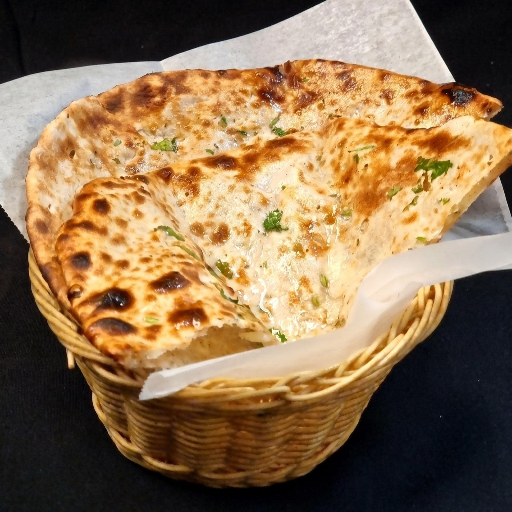 Cheese & Herb Kulcha.