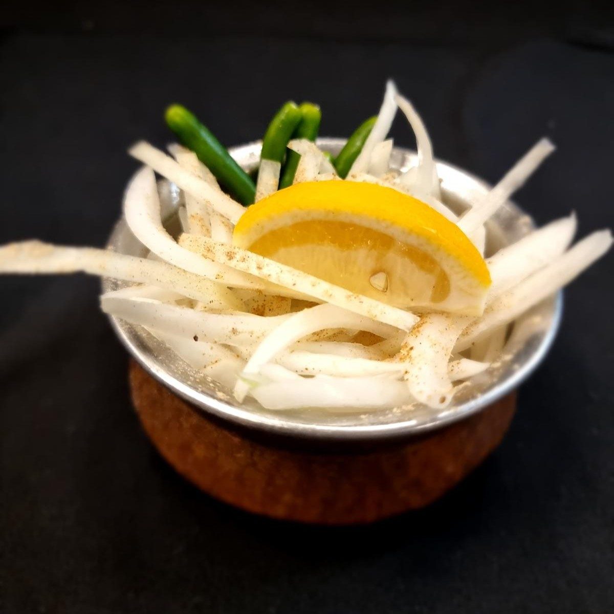 Sliced Onions & Lemon.