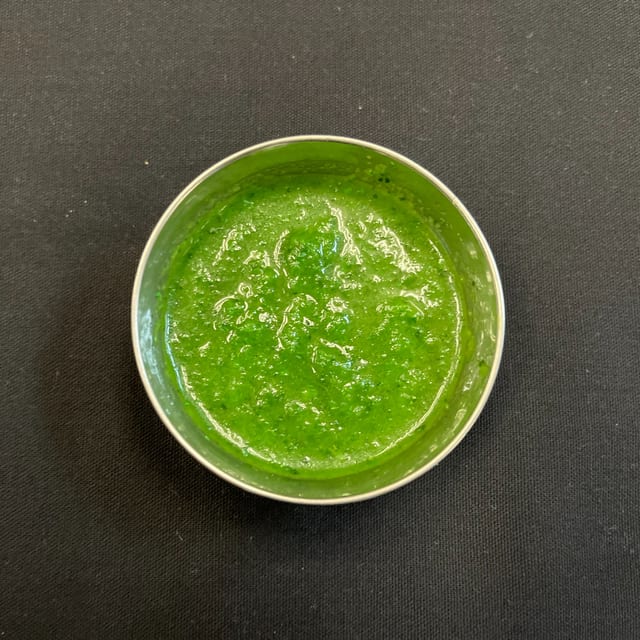Cilantro Mint Chutney.