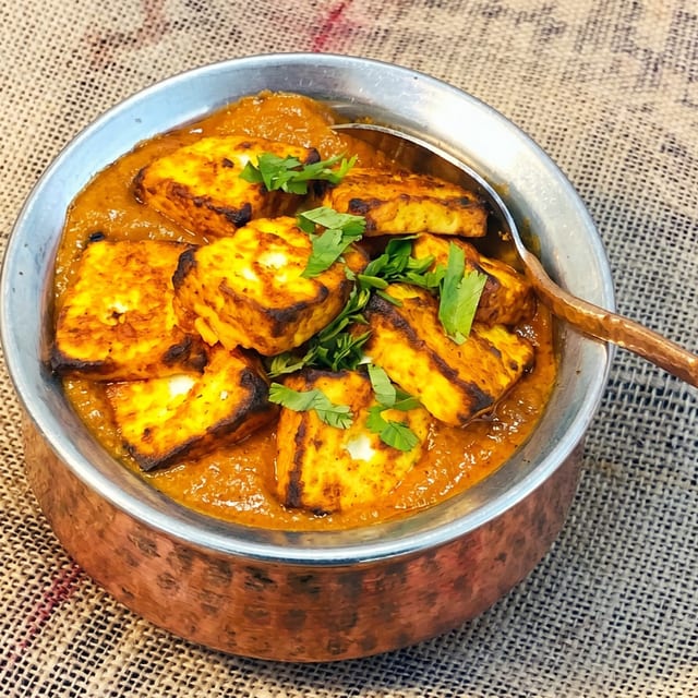 Paneer Tikka Masala.