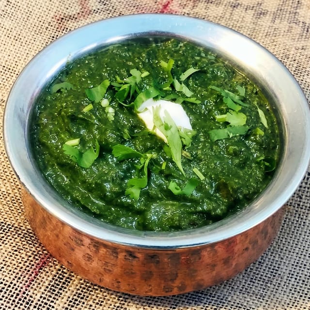 Palak Paneer.