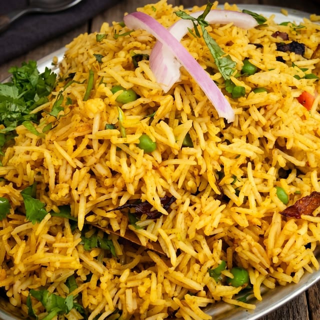 Vegetable Biryani.