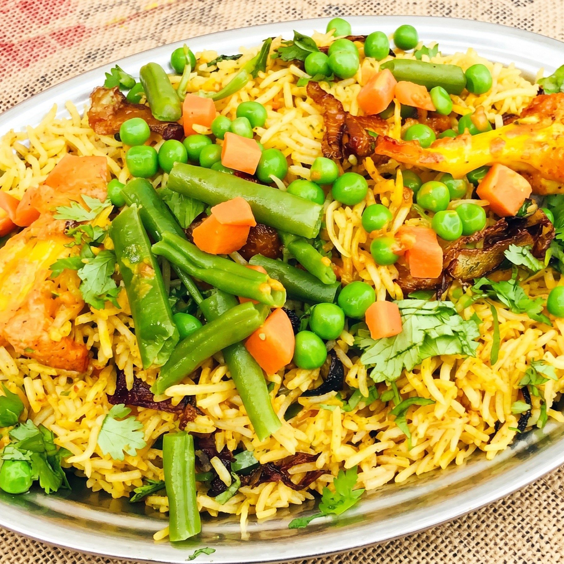 Rice Pilaf.