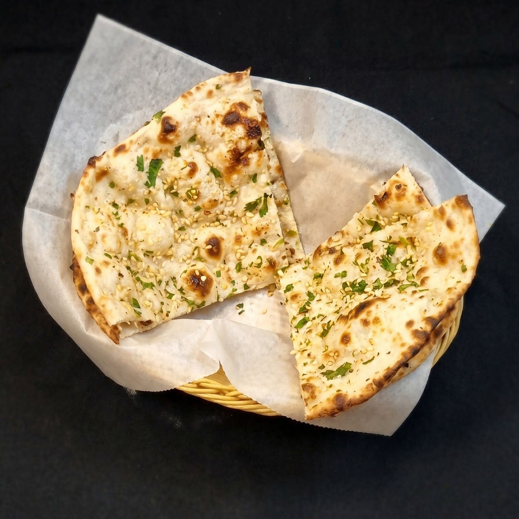 Chili Garlic Naan.